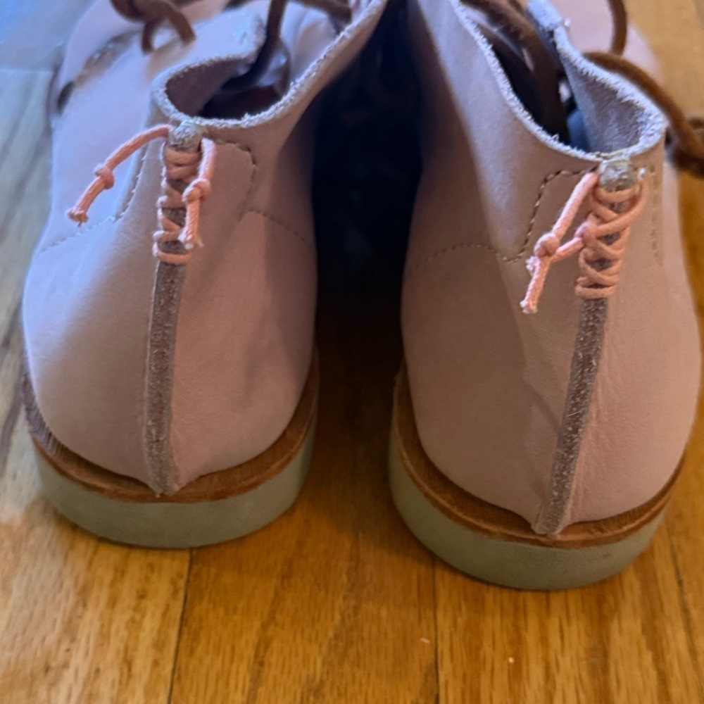 Sartorisan sz EU 38 US 7.5 Benirras Mid Astex Leather Pink Tan Loafer great cond - Picture 6 of 9